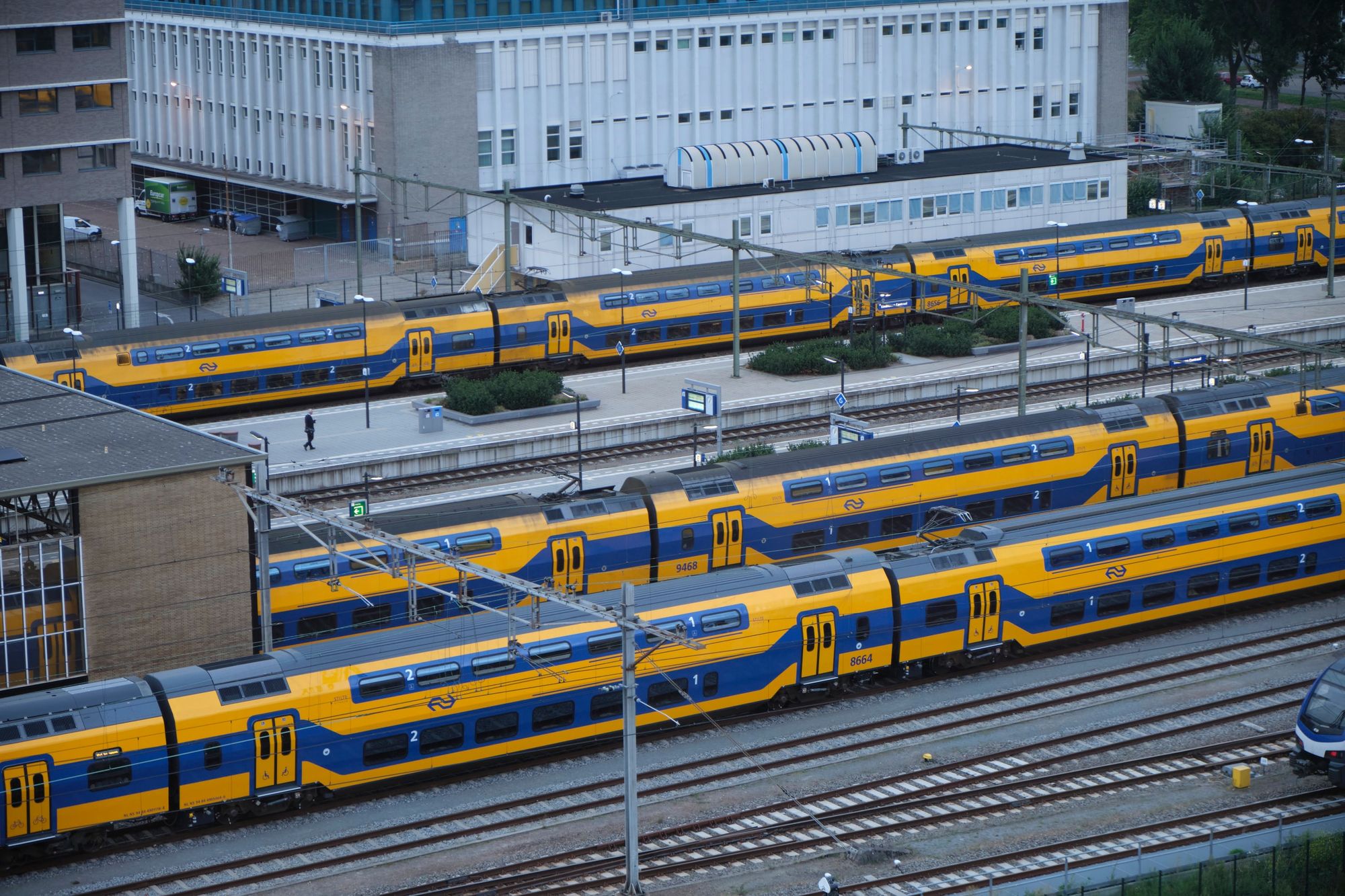 Eindhoven train station.