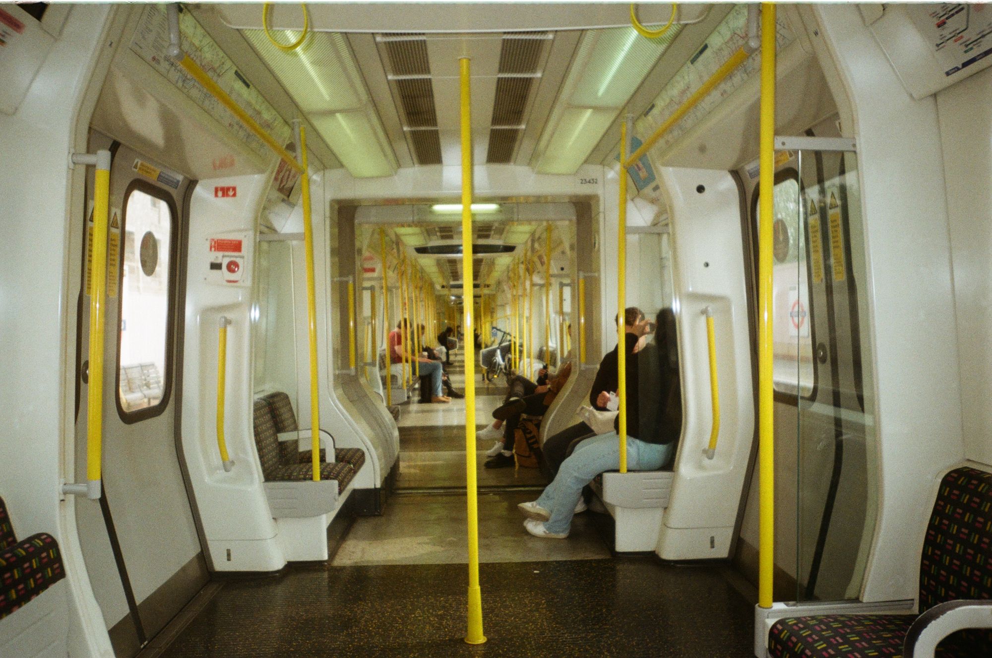 Vintage-looking London Tube