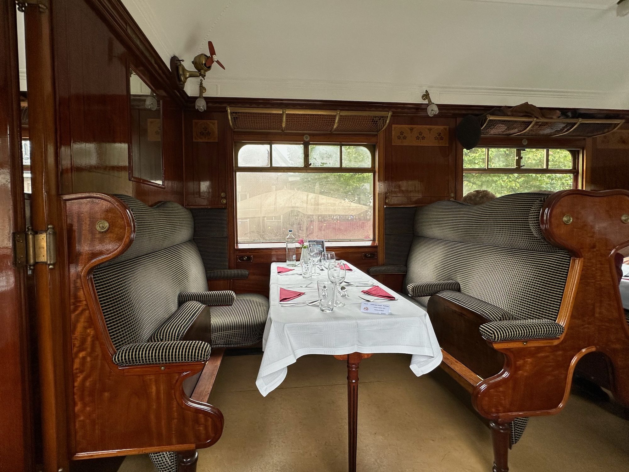 Inside of Pullman 1927 Wagon