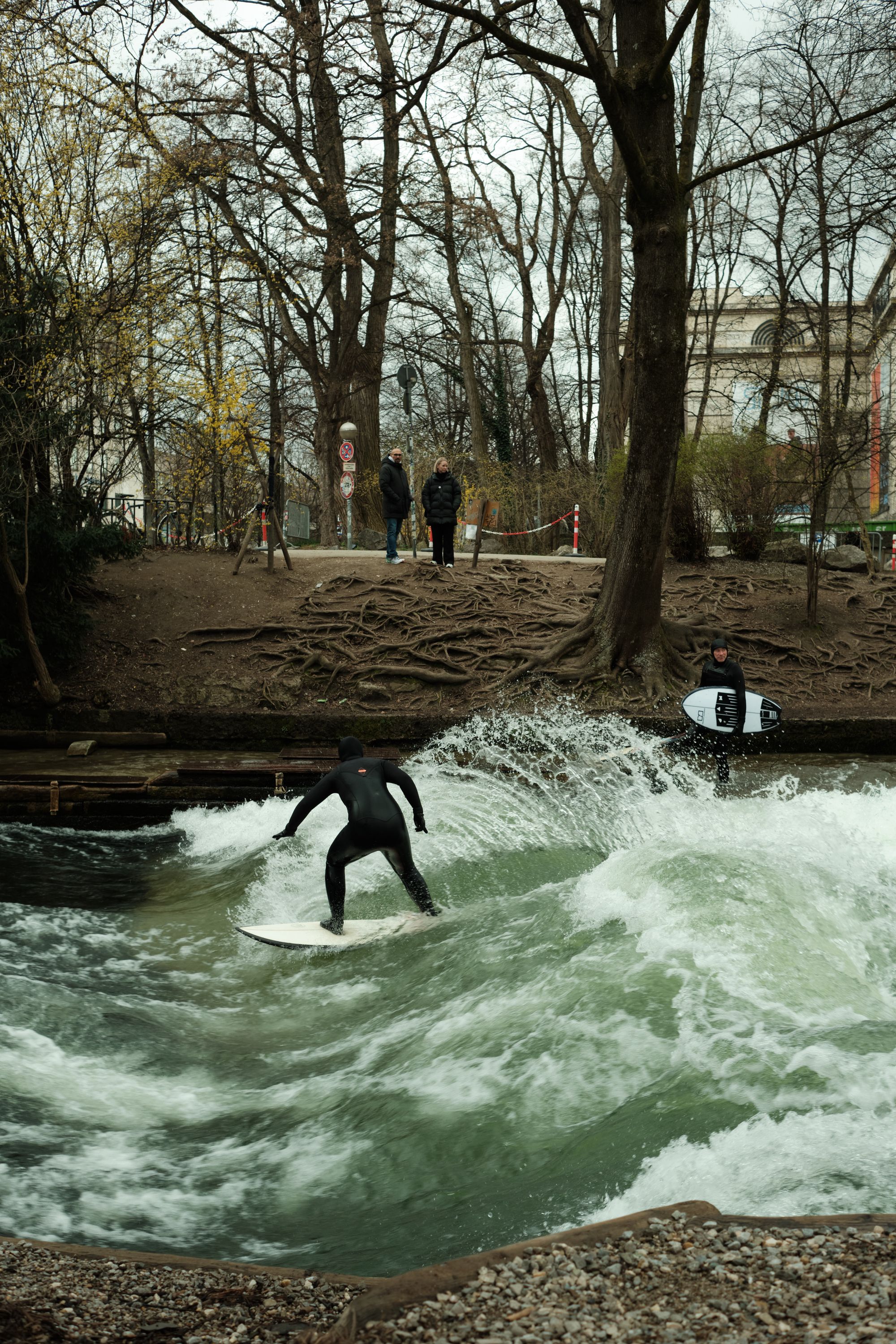 Surfing In The River