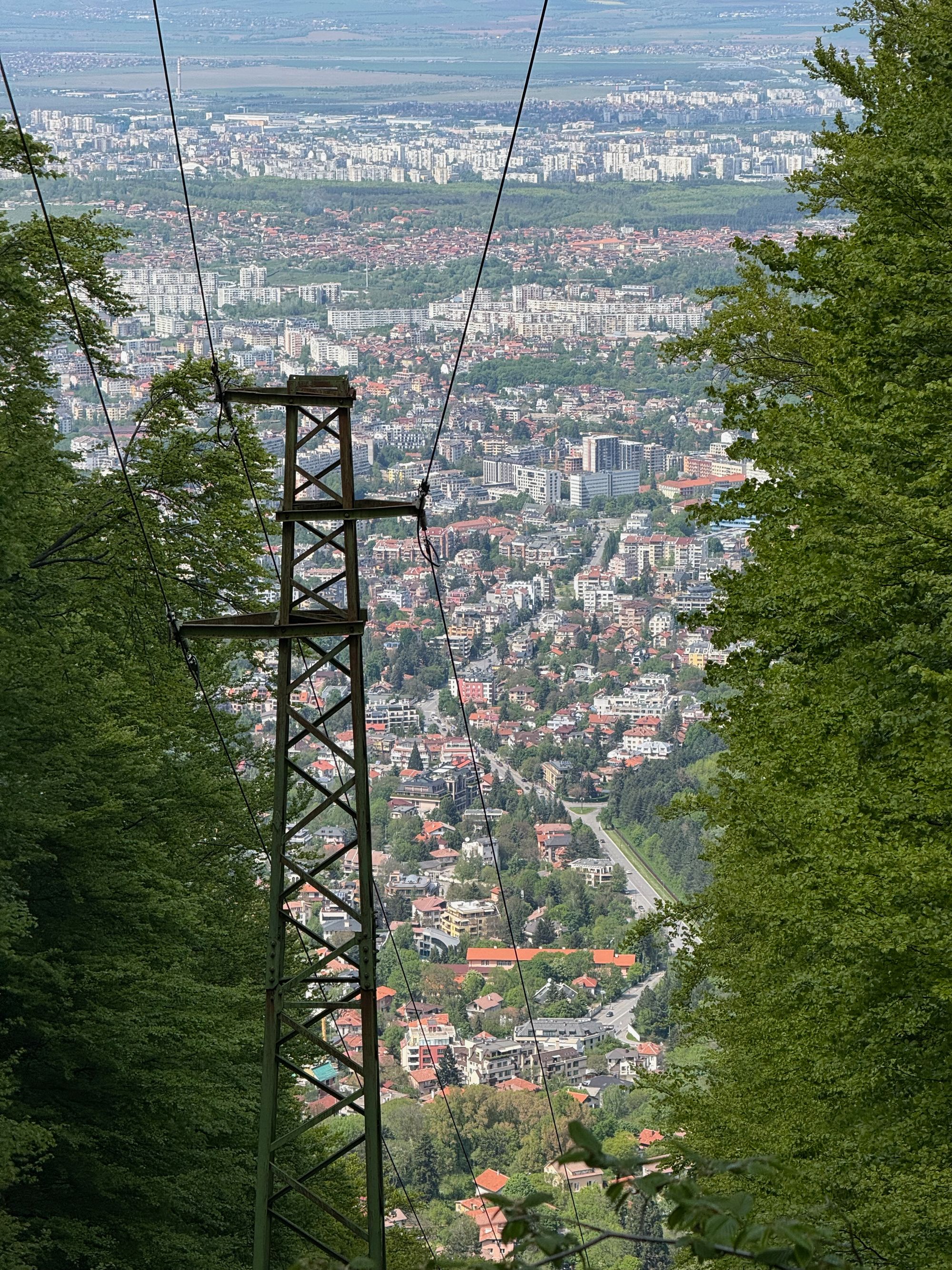 Sofia, seen from the mountain