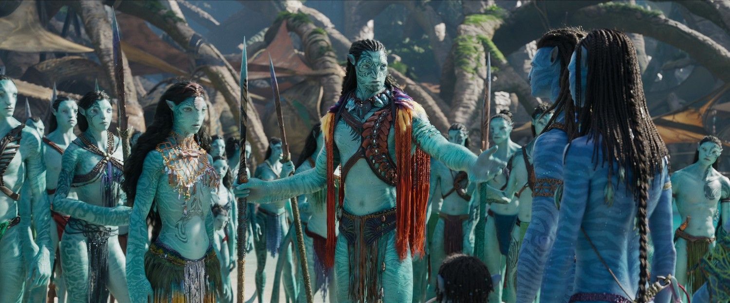 Meeting a Water Tribe <em>(Avatar: The Way of Water)</em>
