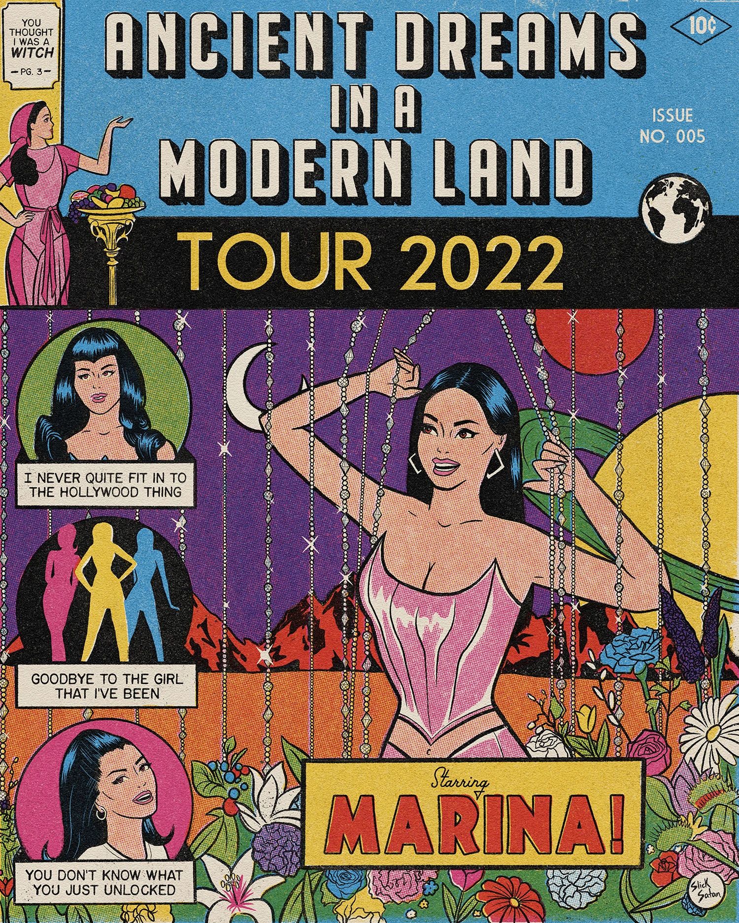 Ancient Dreams in a Modern Land Tour 2022 Poster